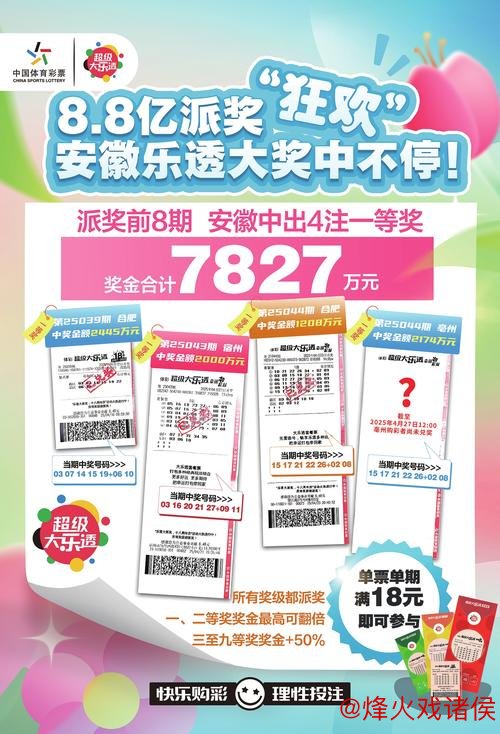 大乐透8注头奖揽667万 1注追加 奖池累积至7.87亿元